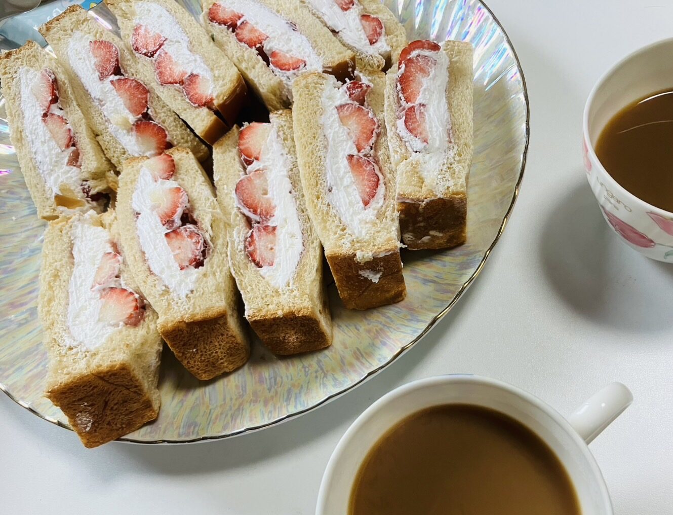 フルーツサンド美味しかった！